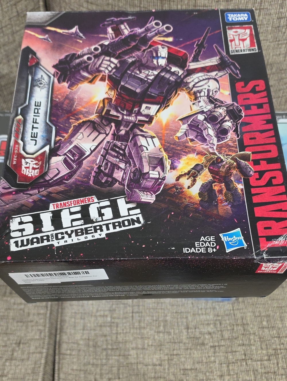 Hasbro Transformers Siege Jetfire Action Figure - Purple, Red, White, Black